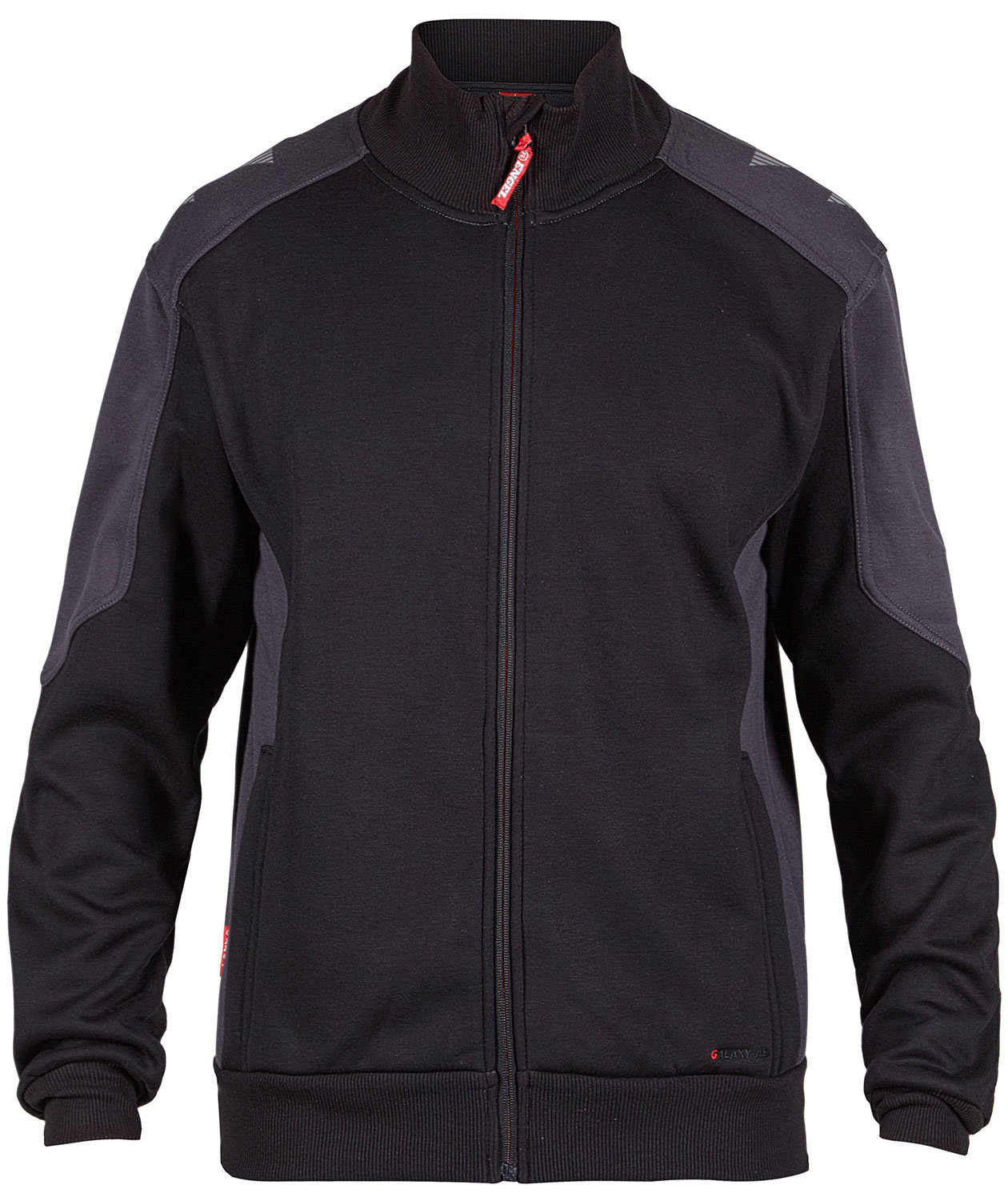 Engel Galaxy sweat cardigan, Black/Anthracite, large image number 0