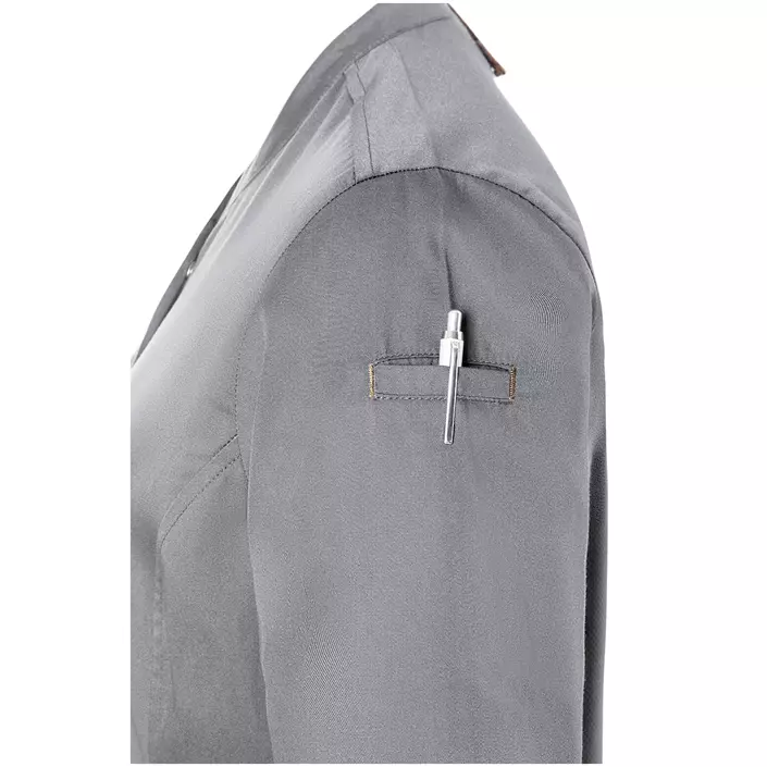 Karlowsky Green-Generation women's chefs jacket, Platinum grey, large image number 7