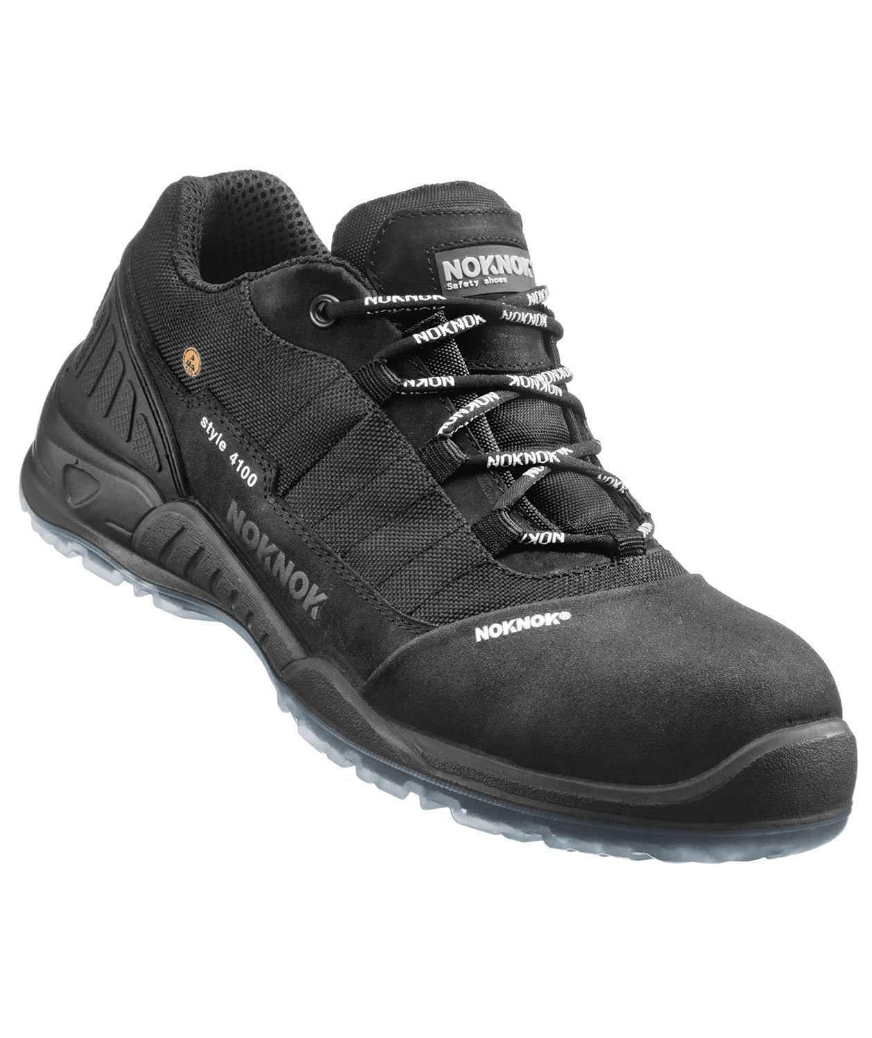 NOKNOK 4100 sikkerhedssko S1P, Sort, large image number 2