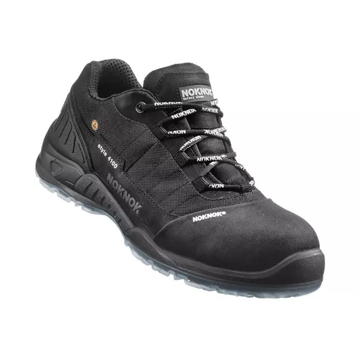 NOKNOK 4100 safety shoes S1P, Black, large image number 2