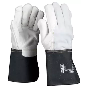 OX-ON Worker Supreme work gloves, White/Black
