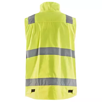 Blåkläder work vest, Hi-Vis yellow/marine