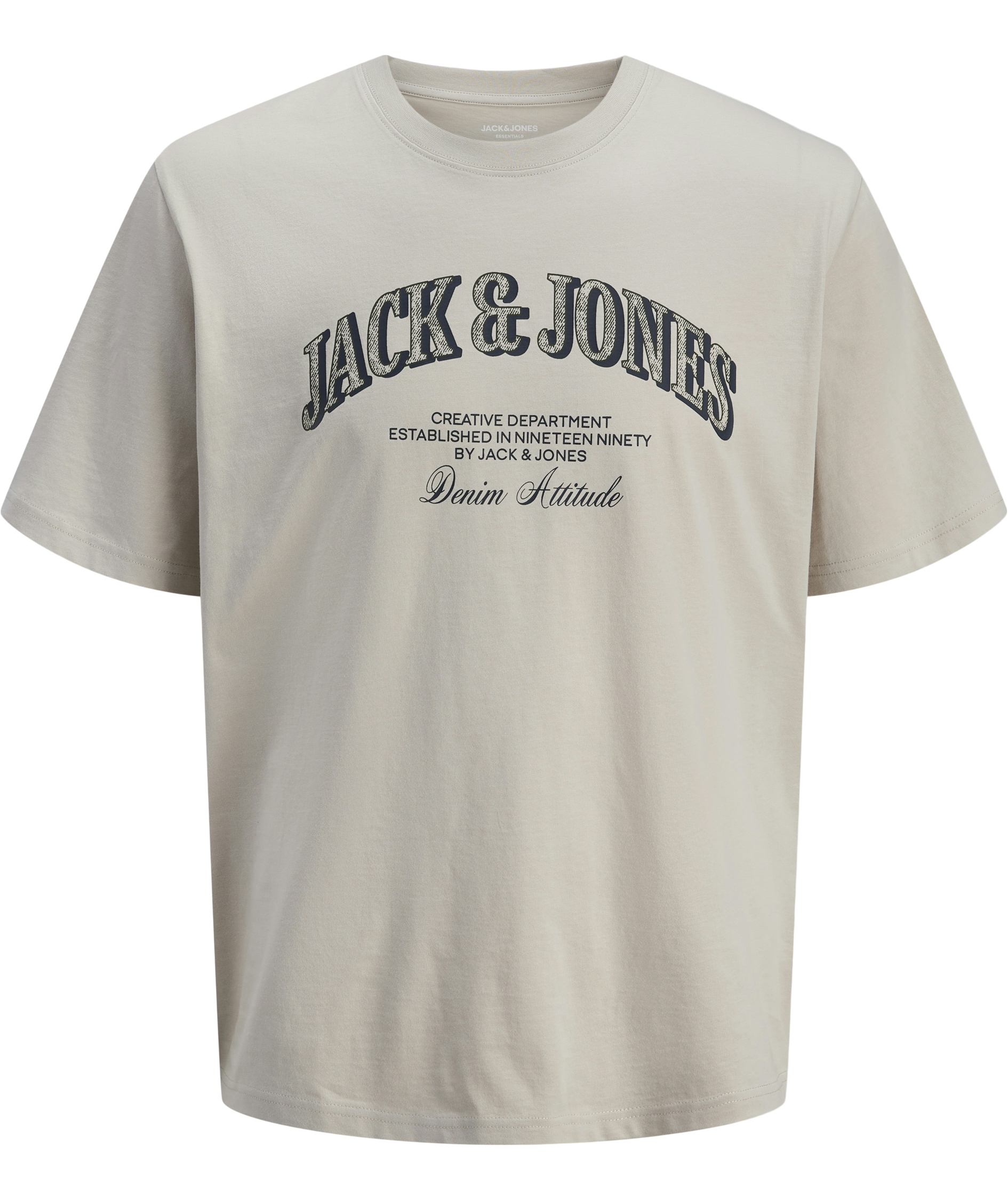 Jack & Jones JJEDENVER GRAPHIC T-shirt, Moonbeam