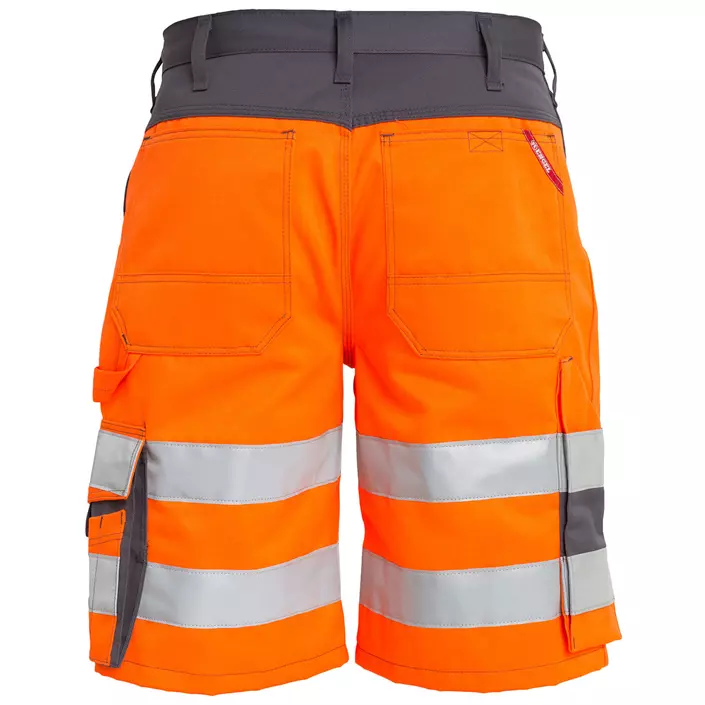 Engel work shorts, Hi-vis orange/Grey, large image number 1