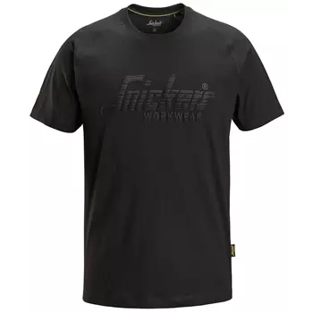 Snickers logo T-Shirt 2590, Schwarz