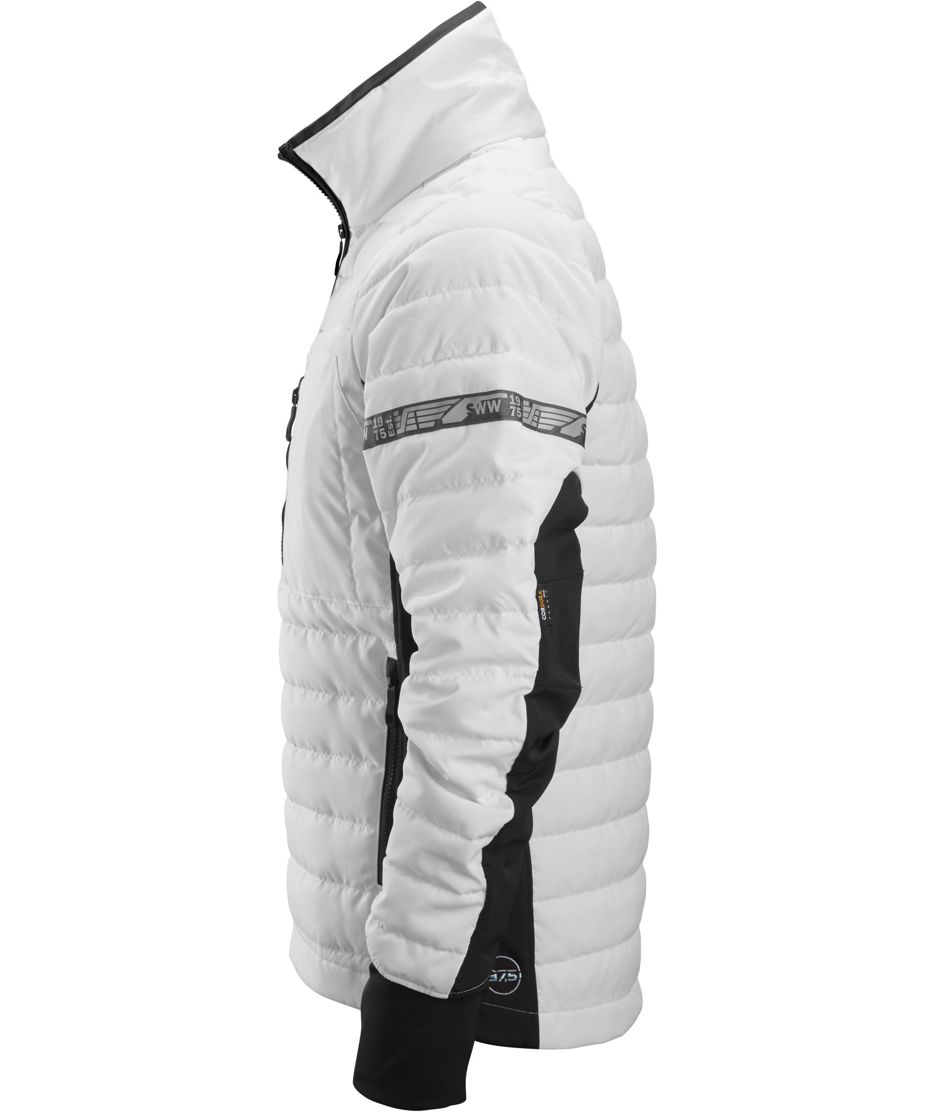 Snickers AllroundWork 37.5&reg; insulator jacka 8101, White/black, large image number 3