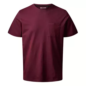 Belika Valencia T-skjorte, Burgundy melange