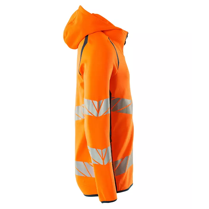 Mascot Accelerate Safe hoodie, Hi-Vis Orange/Dark Petroleum, large image number 2