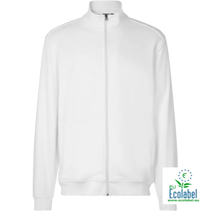 ID PRO Wear CARE Cardigan, Hvid, large image number 0