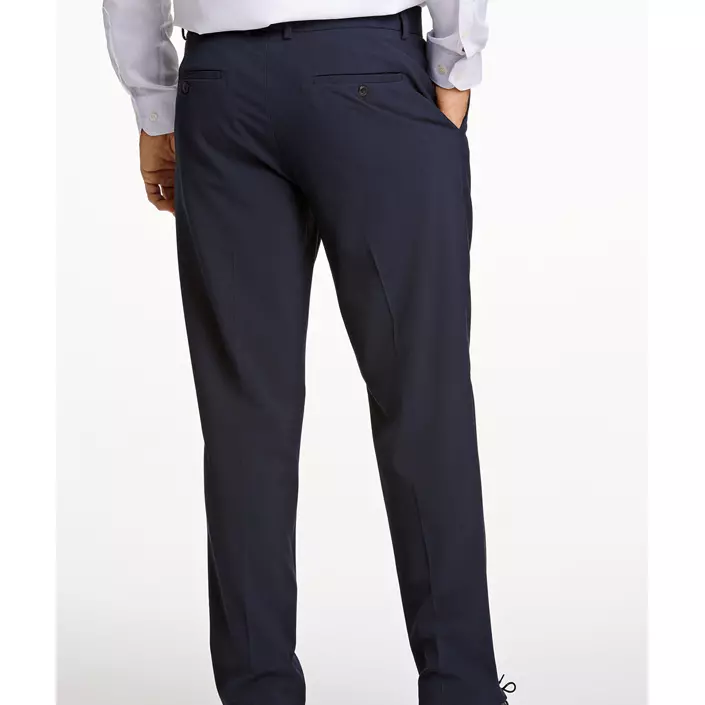 Lindbergh Superflex slim fit byxa, Navy, large image number 6