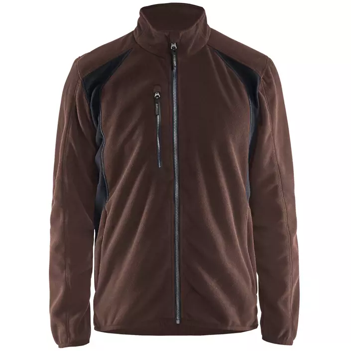 Blåkläder Unite fleece jacket, Brown/Black, large image number 0