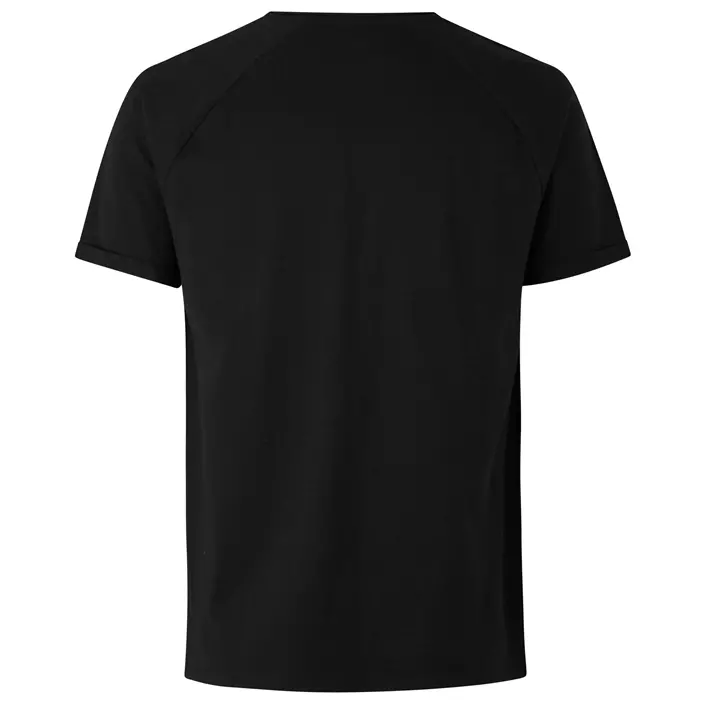 ID Core slub T-shirt, Sort, large image number 1