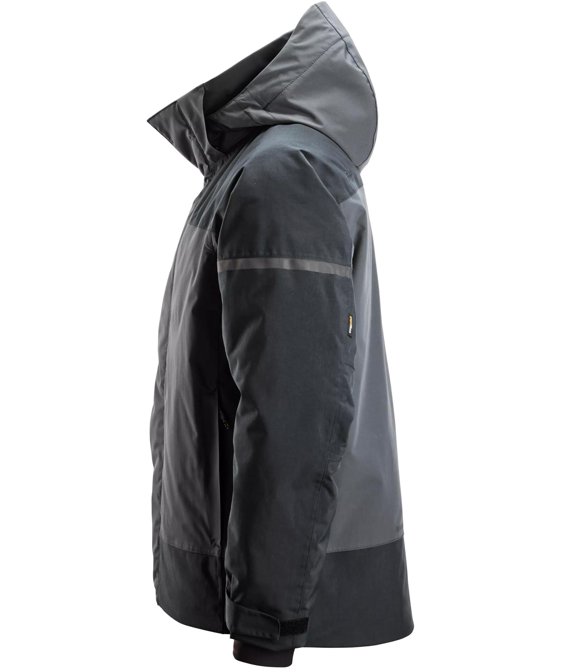 Snickers AllroundWork vinterjacka 1112, Steel Grey/Dark Steel Grey, large image number 5