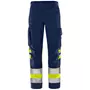 Fristads Green work trousers 2668 GPLU, Marine/Hi-Vis yellow