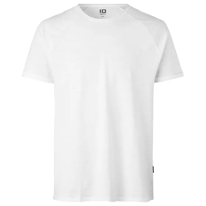 ID Core slub T-shirt, Hvid, large image number 0