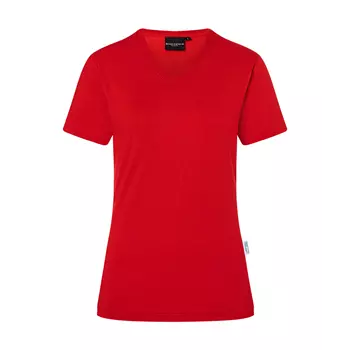 Karlowsky Casual-Flair dame T-Shirt, Rød