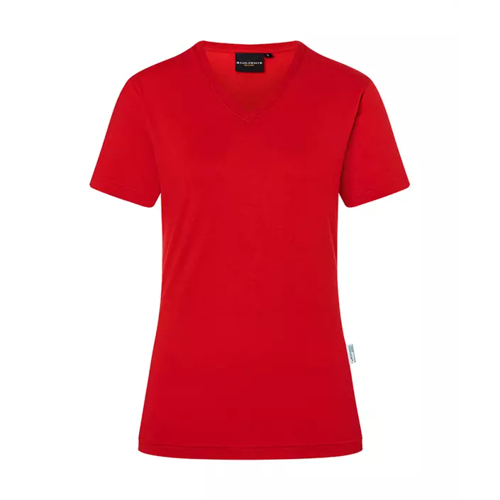 Karlowsky Casual-Flair dame T-Shirt, Rød, large image number 0