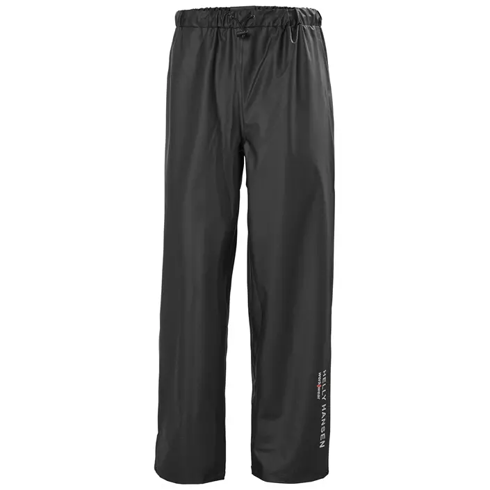 Helly Hansen Voss rain trousers, Black, large image number 0
