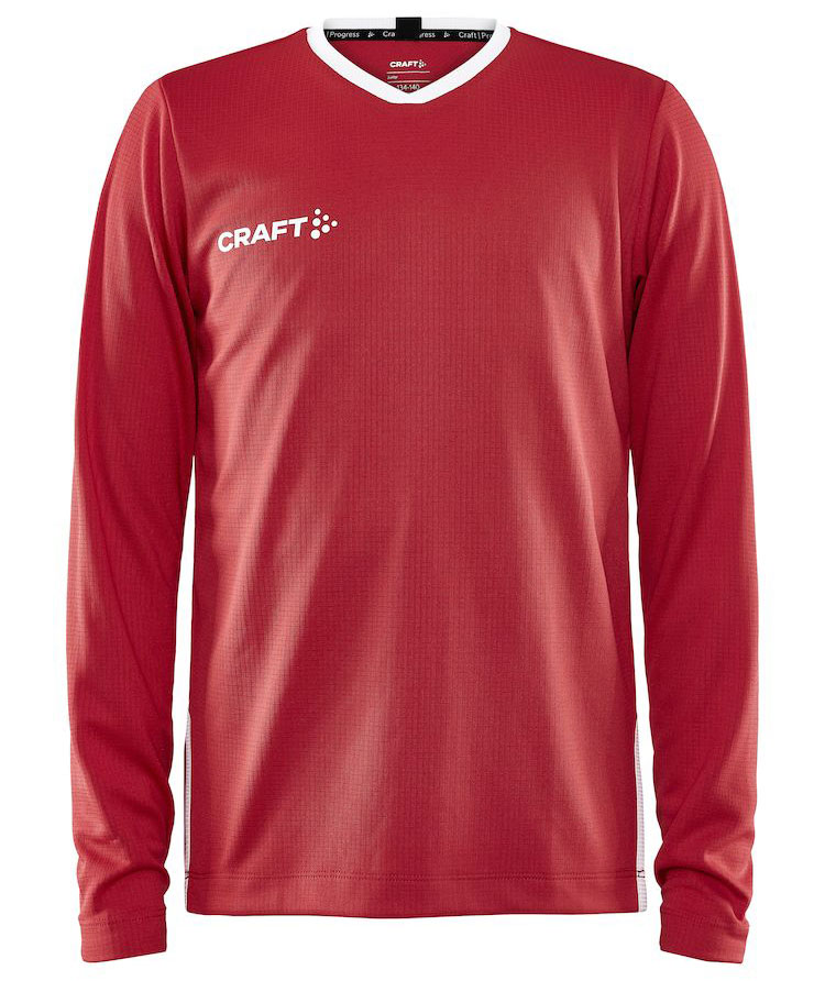 Craft Progress Basket shirt for kids, Bright red, Bright red, swatch