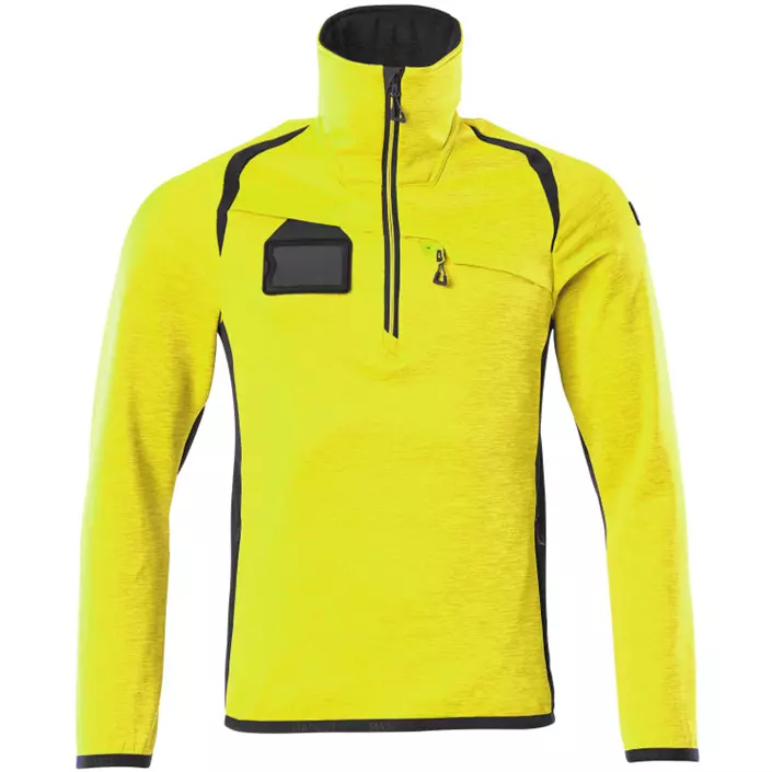 Mascot Accelerate Safe fleece sweater, Hi-vis Yellow/Black, large image number 0