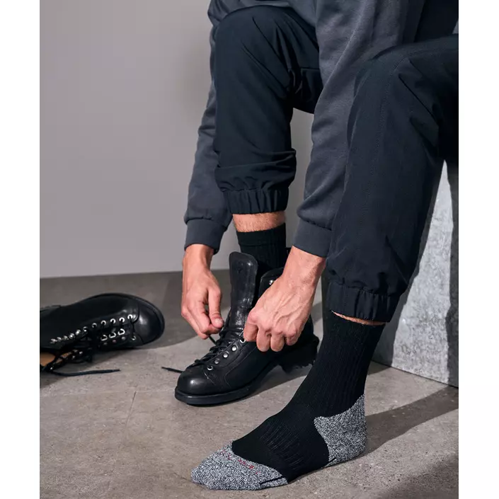 ID Coolmax Strumpor, Svart, large image number 1