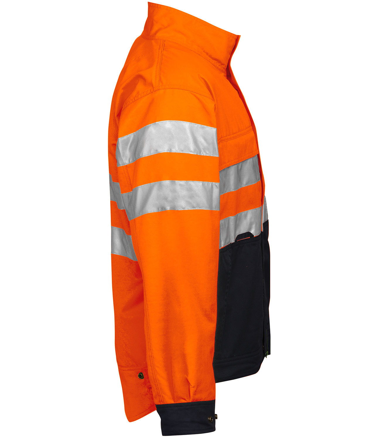 ProJob work jacket 6401, Hi-Vis Orange/Black, large image number 5
