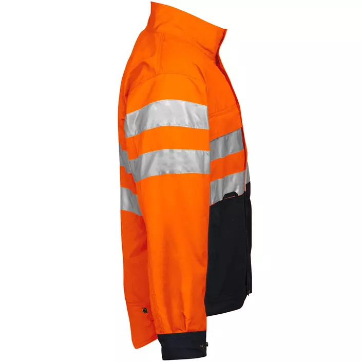 ProJob arbetsjacka 6401, Varsel Orange/Svart, large image number 5