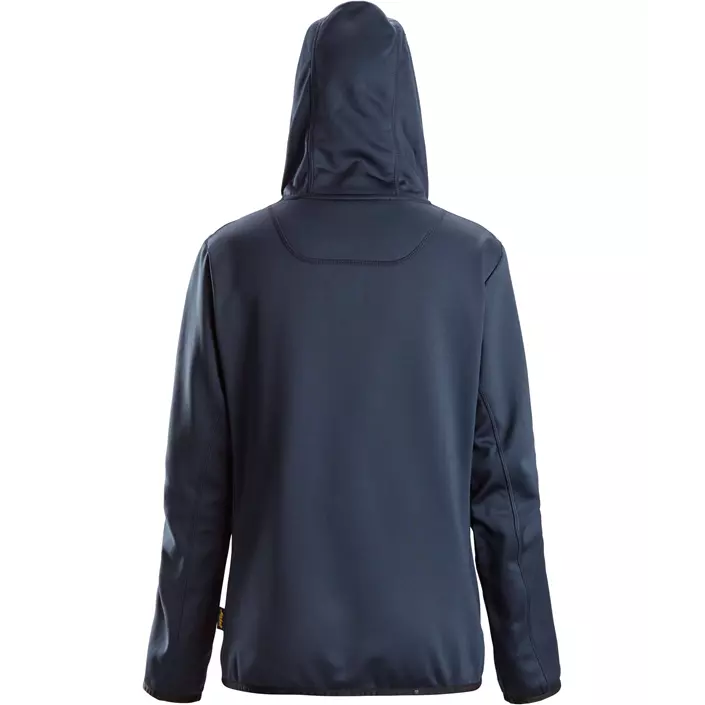 Snickers AllroundWork fleece hoodie dam 8057, Navy, large image number 1