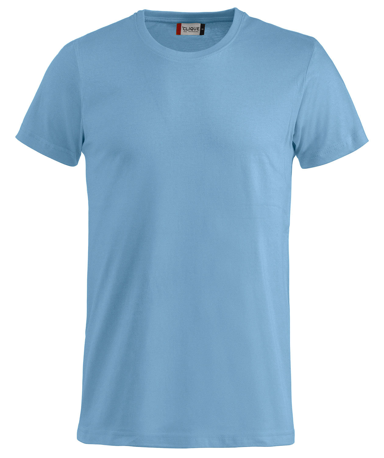 Clique camisa Basic-t L/s señores grises jaspeadas tshirt 