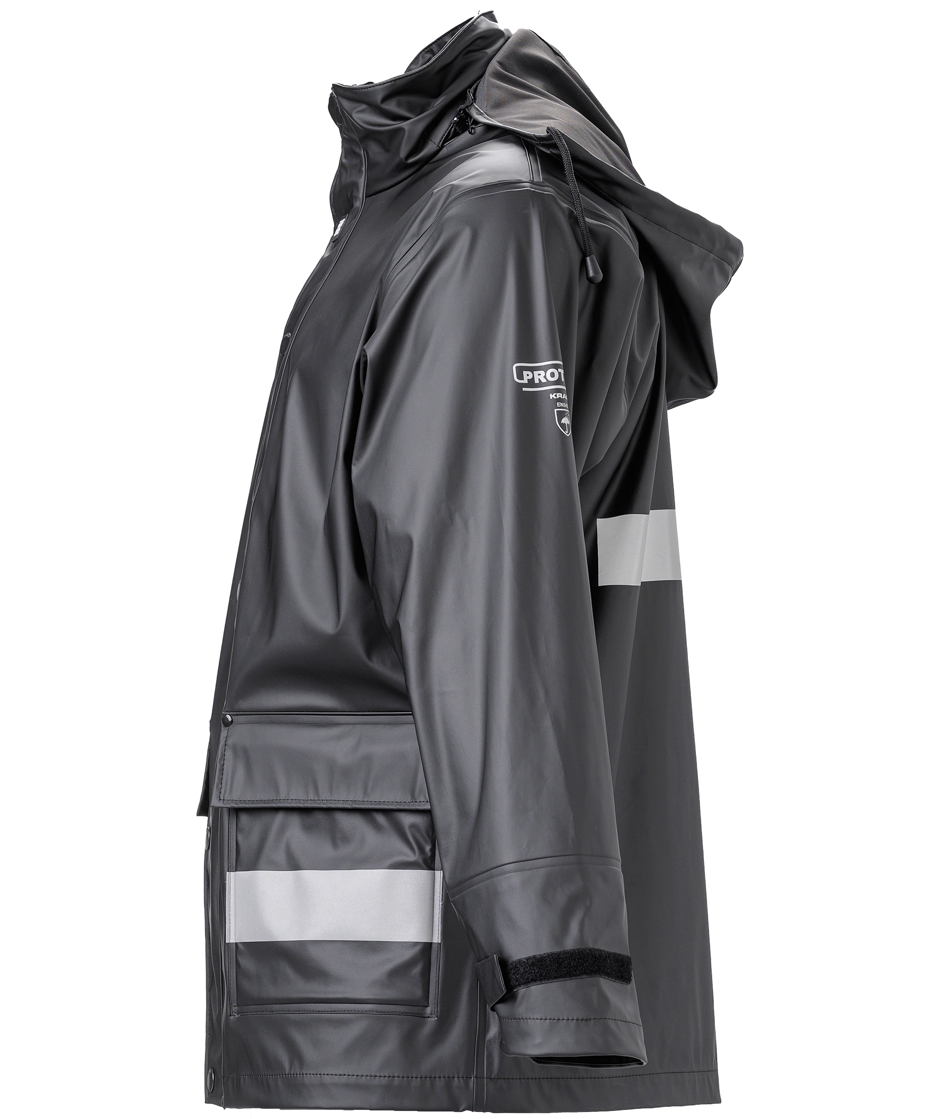 Kramp Protect regnjakke, Sort, large image number 3