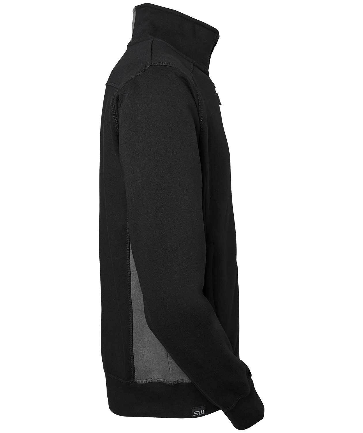 South West Lincoln sweatshirt, Svart/Gr&aring;, large image number 1