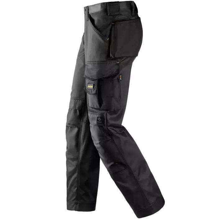 Snickers work trousers DuraTwill, Black, large image number 2