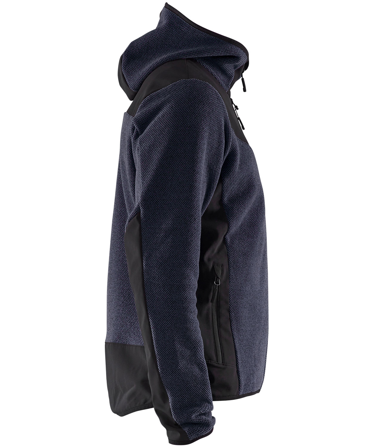 Bl&aring;kl&auml;der stickadjacka, M&ouml;rk Marinbl&aring;/Svart, large image number 2