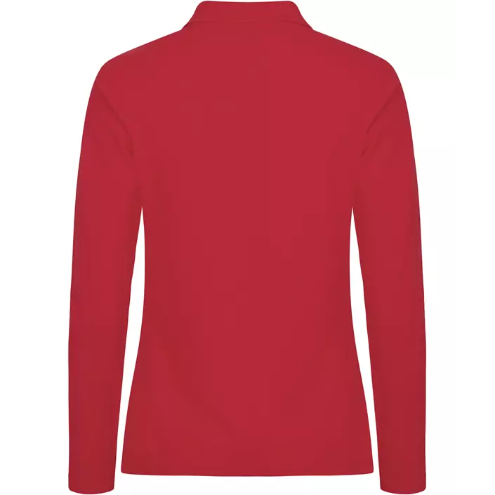 Clique Manhatten  langärmliges damen Poloshirt, Rot, large image number 1