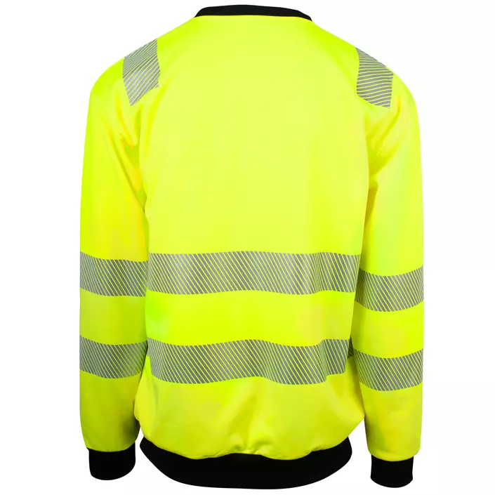 YOU Skoghall  sweatshirt, Hi-Vis Yellow, large image number 2