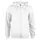 Clique Basis Active hoodie with full zipper, White, White, swatch