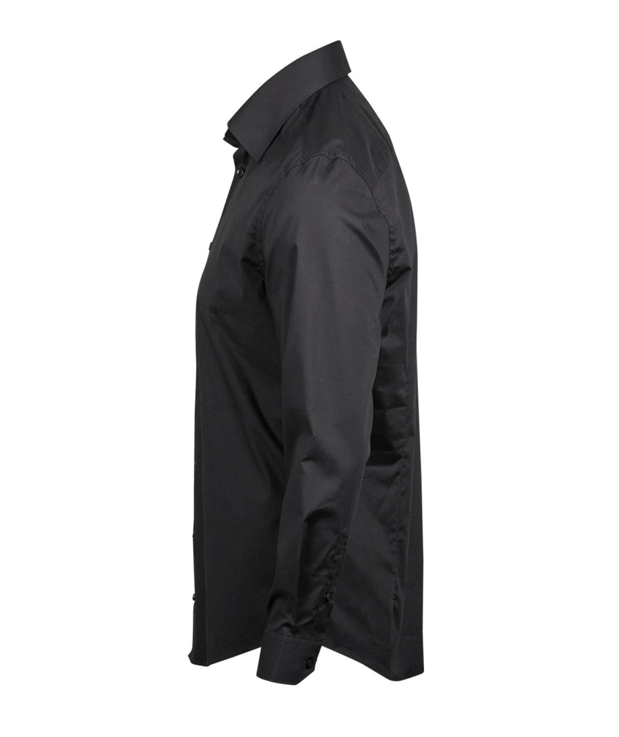 Tee Jays Luxury stretch skjorta, Svart, large image number 2