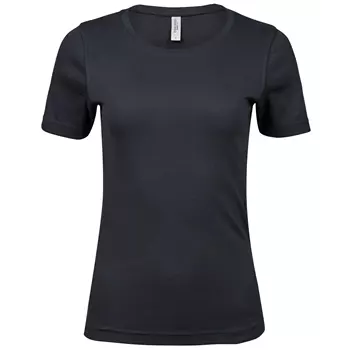 Tee Jays Interlock dame T-skjorte, Mørkegrå