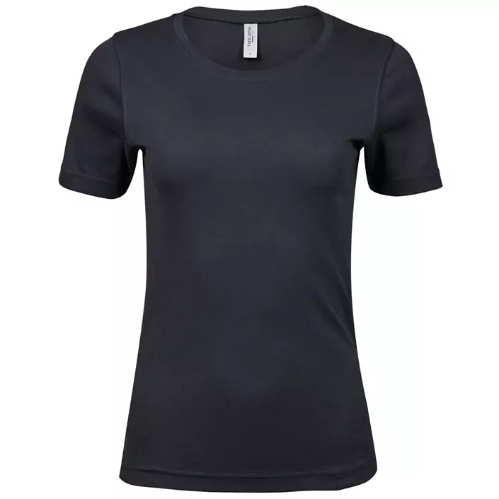Tee Jays Interlock dame T-skjorte, Mørkegrå, large image number 0