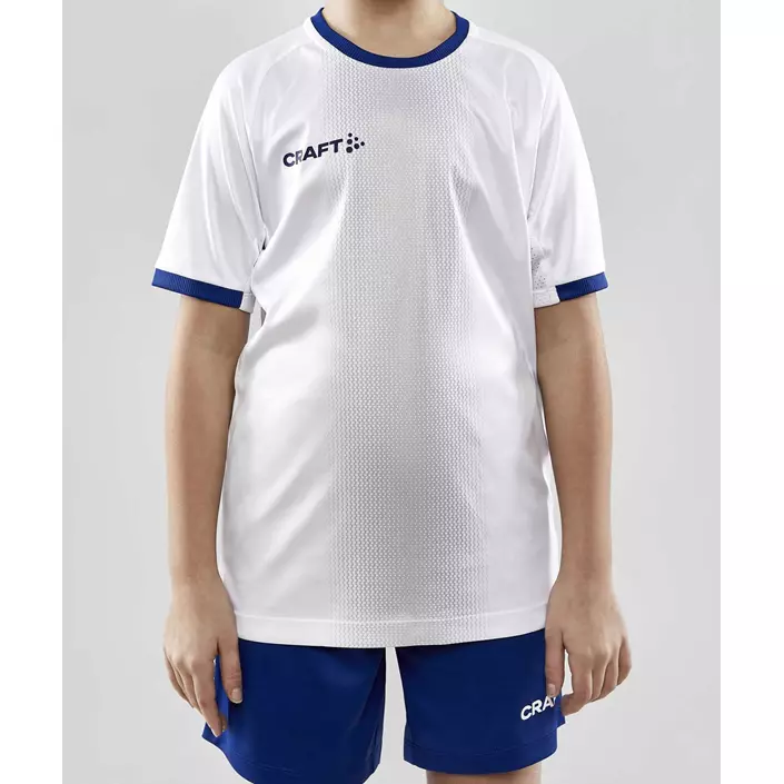 Craft Progress 2.0 Graphic Jersey T-Shirt für Kinder, Weiß/Club Cobolt, large image number 1