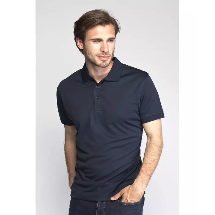 Pitch Stone polo T-shirt, Navy, large image number 1
