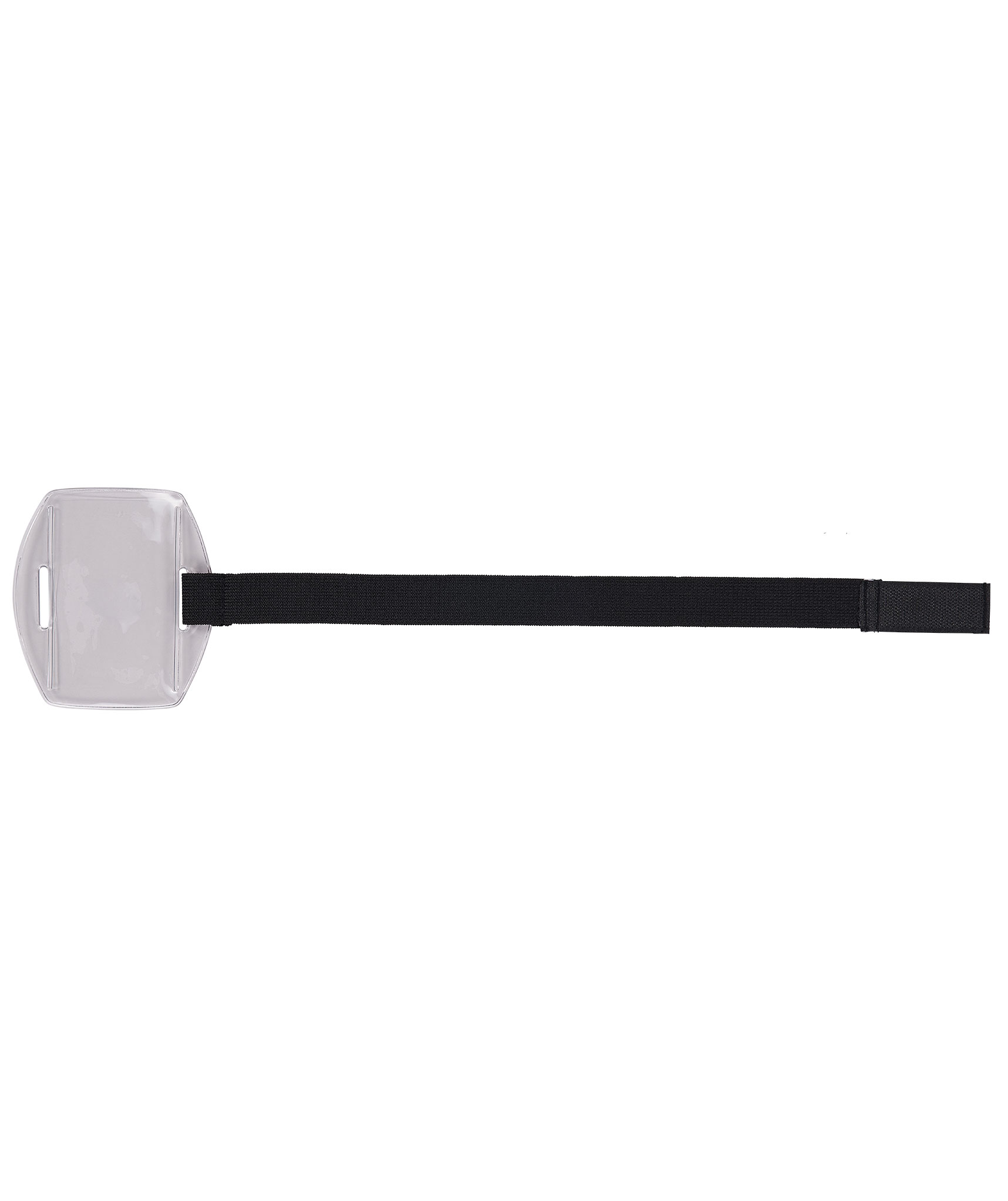 Ergodyne 3386 Arm band with ID-card holder, 10 pcs., Black/clear, large image number 4