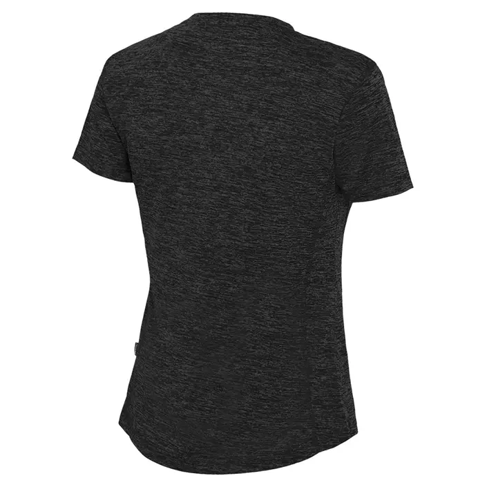Pitch Stone Damen T-Shirt, Black melange, large image number 1