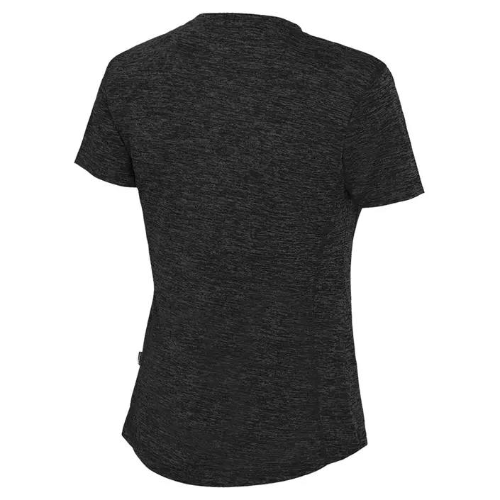 Pitch Stone women's T-shirt, Black melange, large image number 1