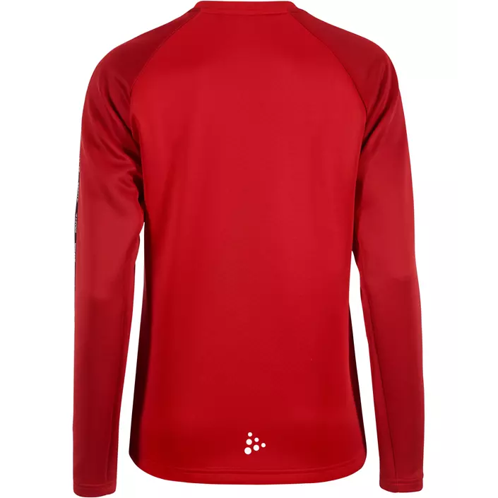 Craft Squad 2.0 women's training pullover, Bright Red-Express, large image number 2