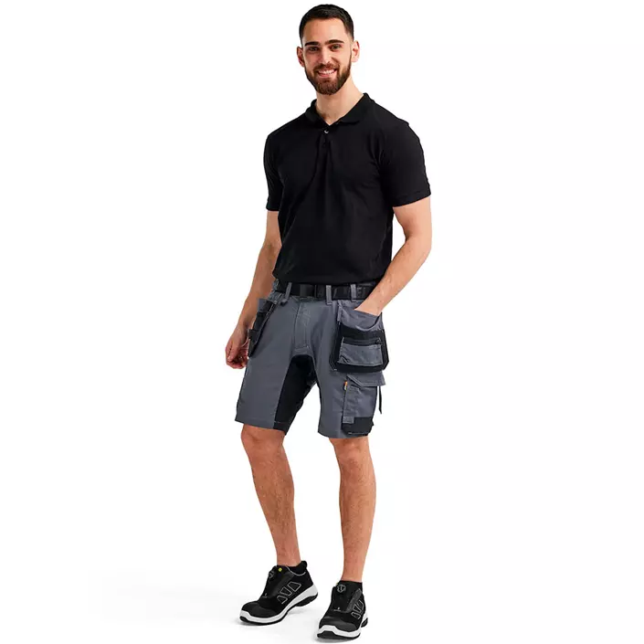 Blåkläder håndværkershorts, Mellemgrå, large image number 1