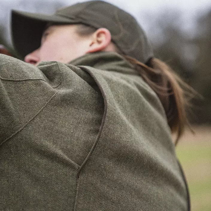 Seeland Hillside Harriet parkas med ull dam, Moss green, large image number 12