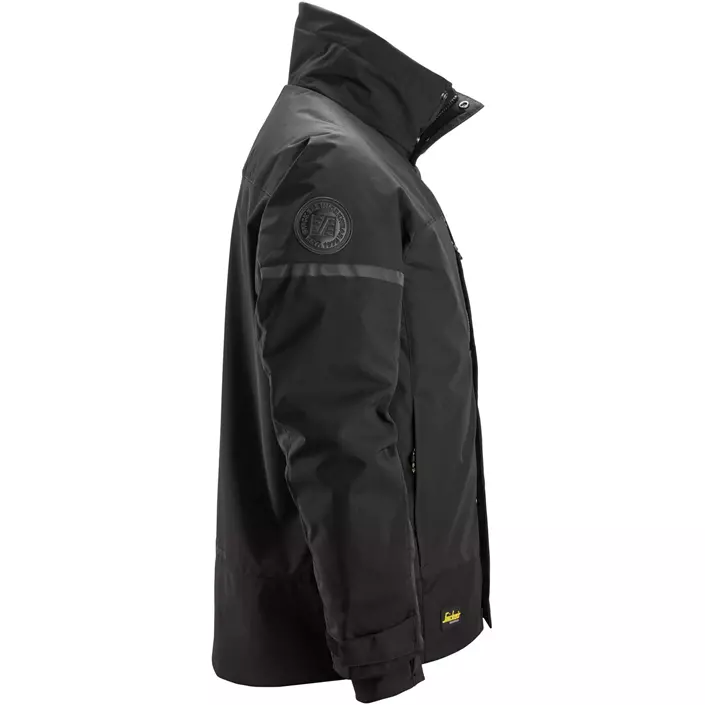 Snickers AllroundWork vinterjakke 1106, Black/Black, large image number 3
