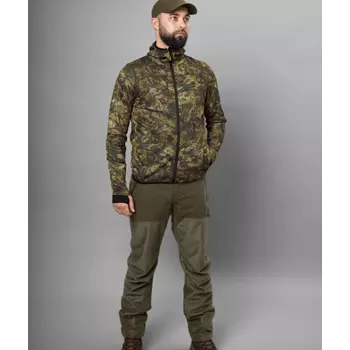Seeland Power Camo fleece jacket, InVis Green