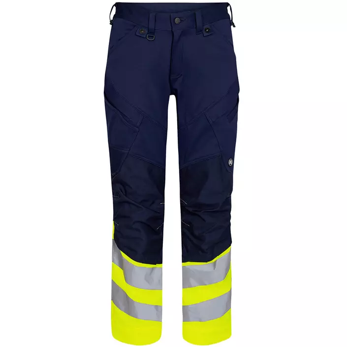 Engel Safety arbeidsbukse, Blue Ink/Hi-Vis Gul, large image number 0
